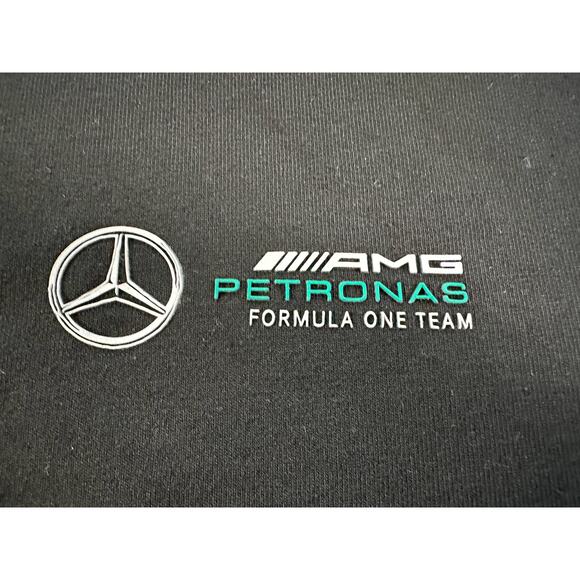 NWT Petronas Mercedes AMG Formula One F1 Racing Men's Polo Shirt Fastly - Picture 3 of 12